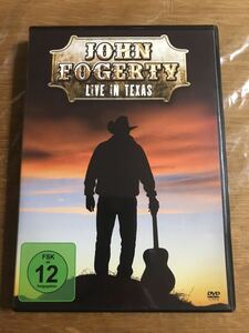 希少! john fogerty☆live in texas☆ジョンフォガティ☆DVD☆輸入盤☆CCR☆人気!貴重!レア!ジャンク