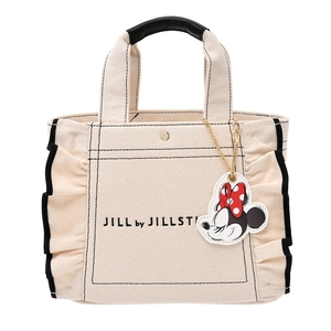 【JILL by JILLSTUART】ミニー トートバッグ バッグチャーム付き ホワイト MINNIE DAY 2022　売切れ品