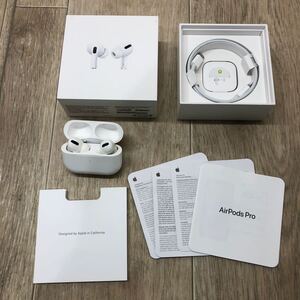 164 D 1円〜 AirPods Pro MWP22J/A エアポッズ プロ 第1世代 ワイヤレス イヤホン Apple アップル 中古 動作確認済み