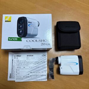 新品同様　Nikon ニコン COOLSHOT 20 GⅡ レーザー距離計　ゴルフ　スコープ