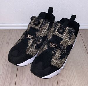 美品 REEBOK PUMP FURY OG JPN EDOKIRIKO GW8721 28cm リーボック ポンプフューリー ジャパン 江戸切子 ブラック ゴールド 黒 金 instapump