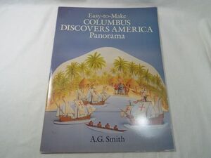 紙工作[ペーパークラフト コロンブス 新大陸発見 Easy-to-Make COLUMBUS DISCOVERS AMERICA Panorama] 洋書 DOVER ジオラマ