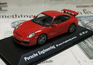 ★激レア絶版*ディーラー限定*世界80台*Minichamps*1/43*Porsche 911 GT3 2010 レッド