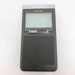 5SC139 SONY ソニー PLLシンセサイザーラジオ SRF-T355 FM/AM/ワイドFM対応 中古 現状品