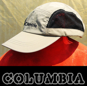 即決■Columbia■ベベベージュとパパパパパピーcap■古着