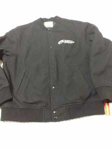 レア Supreme Delta Logo Varsity Jacket Black XL シュプリーム デルタ ロゴ バーシティ ジャケット ブラック