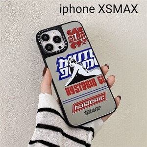 人気！iphone XSMAX ミラーシルバー スマホケース