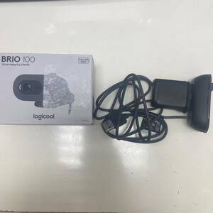 【B-13656】 1円スタート logicool BRIO 100 フルHD 1080p ウェブカメラ 箱付き 通電未確認 状態写真参照