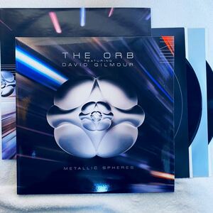 【US製2LP/ 180g重量盤】The Orb Feat. David Gilmour / Metallic Spheres(2010) / ポスター付き/ Pink Floyd // Ambient
