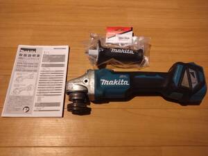 makita マキタ 純正 18V 125mm充電式ディスクグラインダ GA512D 清掃済み！綺麗！グリップ未使用新品付き 2023年製 20844Y