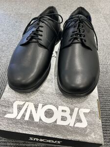 SINOBIS PLAINTOE シノビス プレーントゥ AZ-773 Black ブラック 28㎝ USA 10 シューズ 靴 黒 ビジネスシューズ　【未使用】