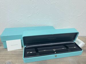 Tiffany ティファニー エルサペレッティ ブレスレット シルバーアクセサリー オープンハート 箱 付き