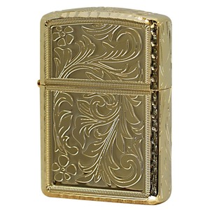 Zippo ジッポライター アーマー アラベスク 唐草 コーナーリューター 金メッキ ARMOR KING ゴールドタンク GD