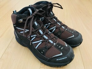 【良品】MAMMUT マムート＊トレッキングシューズ＊茶系＊24.5