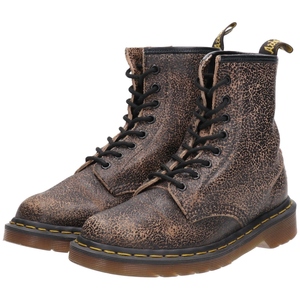 古着 ドクターマーチン Dr.Martens クラック加工 8ホールブーツ レディース24.0cm /saa009494 ss2501_30