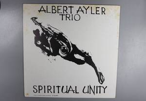 B-042　LPレコード　SPIRITUAL UNITY ALBERT AYLBR TRIO