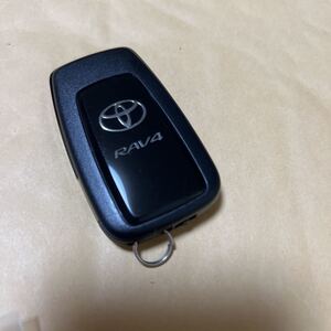 未使用保管品☆送料無料☆トヨタRAV4 純正スマートキー　3ボタン　パワーバックドア　基盤番号　231451−3450 ブラックマーク　72