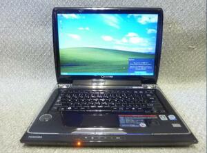 Windows XP・7 OS選択可 東芝 Qosmio F50/86H ★ Core2 Duo P8600/4GB/250GB/Sマルチ/無線/Sマルチ/HDMI/便利なソフト/リカバリ作成/1820