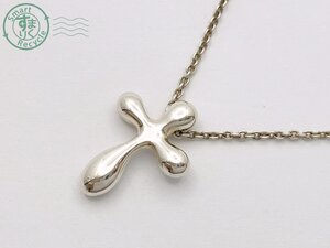 AL0607467　★ TIFFANY&Co. ティファニー エルサペレッティ クロス ネックレス ペンダント 925 シルバー アクセサリー ジュエリー