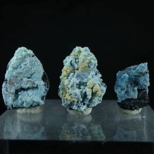 ギブサイト セット 6.6g GIB617 中国 雲南省 ギブス石 ブルーギブサイト 天然石 原石 鉱物 パワーストーン
