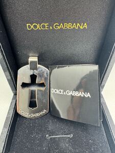 DOLCE&GABBANAドルチェアンドガッバーナ ドルガバ ネックレス クロス ペンダント ペンダントトップ チャーム カットアウト トップ