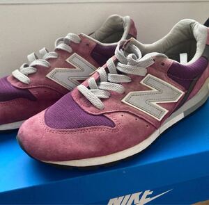 New Balance スニーカー new balance 996 ☆送料込☆ M996CRB USA製 パープル 28cm ニューバランス 紫 USA