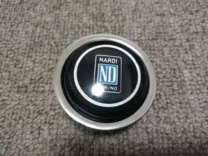 正規品 NARDI ナルディ クラシック ステアリング 用 ホーンボタン 旧車 ウッド レザー ラッパマーク無し 6