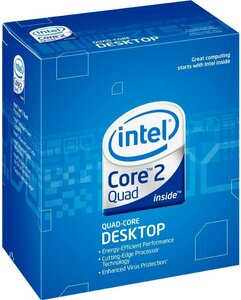 【中古】Intel Boxed Core 2 Quad Q8400 2.66GHz 4MB 45nm 95W BX80580Q8400