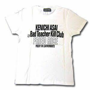 【 フジロック 岩盤 浅井健一 & Bad Teacher Kill Club T-Shirt XL 】限定 Tシャツ Fuji Rock ベンジー BLANKEY JET CITY SEVESKIG NORI