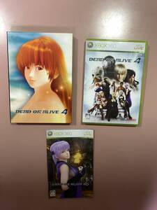 送料無料 Xbox360★デッドオアアライブ４ 限定版★used☆Dead or Alive 4 DoA☆import Japan