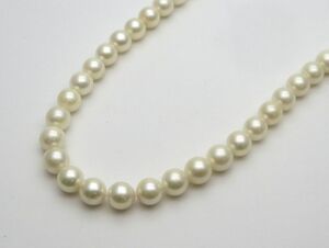 1000円スタート ネックレス TASAKI タサキ 田崎真珠 パール 約6mm 総重量約23.0g シルバー レディース アクセサリー 装飾品 4 J60033