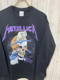 メタリカ METALLICA バンド ロック 長袖  Tシャツ ブラック L