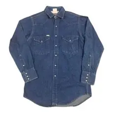 80-90s Carhartt denim western L/S shirt