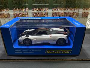 1/32 SCALEXTRIC C4399 Pagani Huayra BC Roadster - Grigio Montecarlo スロットカー