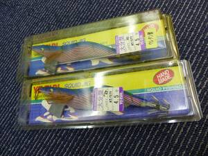 １ UO-ZURI エギ 餌木　HAND MADE　 SQUID JIG 大分型 シャクリ 針H2 サイズ4.5号　SQUID FISHING　ヨーヅリ　