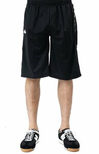 Kappa (カッパ) ジャージ ショートパンツ 222 Banda Treadwellz Shorts Black/White ブラック (M)