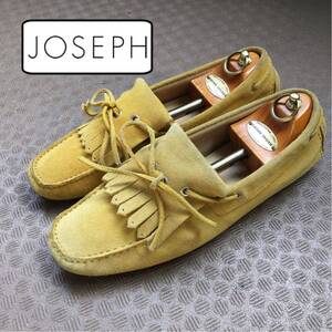 ★【 JOSEPH 】★イタリア製 スエード レザードライビングシューズ モカシンシューズ★サイズ43