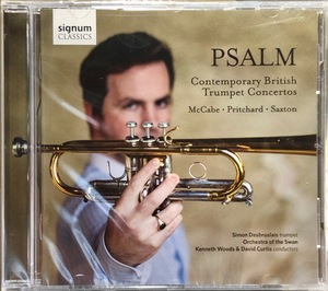 (FN8H)☆器楽未開封/イギリスの近現代トランペット協奏曲集/PSALM-Contemporary British Trumpet Concertos/サイモン・デュブルレイ☆