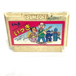 F11354 GAME ファミリーコンピュータ ファミコン いっき おもしろいおかしい時代劇ゲーム ソフトのみ SUNSOFT サン電子株式会社