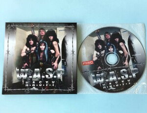 【1回再生しただけの美品です】W.A.S.P. N.A.S.T.Y　1987年のライブ　WASP NASTY