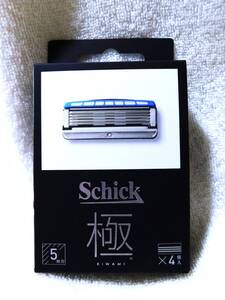 ※◆【未開封】シック 極 KIWAMI 5枚刃 替刃 4コ入 Schick ◆ 送料140円～