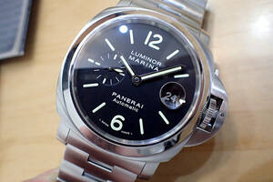 正規/2022年正規OH済み ◆パネライ/PANERAI ルミノール マリーナ デイト 44mm ◆PAM00299 自動巻きメンズ腕時計