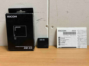 ジャンク RICOH リコー リチャージャブルバッテリー DB-65