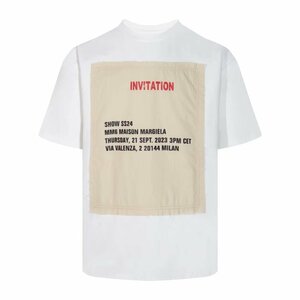 Maison Margiela メゾン マルジェラ トップス Tシャツ カジュアル メンズ レディース ゆったり ホワイト L