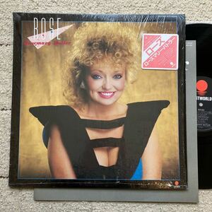 極美品◆シュリンク・ステッカー帯付き◆LP◆ローズマリー・バトラー(ROSEMARY BUTLER)「Rose(ローズ)」◆1983年 WTP-90248◆Synth-pop