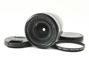 美品 Canon EF-M 18-55mm f/3.5-5.6 IS STM ズームレンズ ブラック キヤノン 776