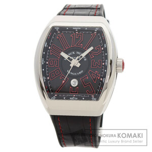 FRANCK MULLER フランクミュラー V45SCDT ヴァンガード 腕時計 ステンレススチール ラバー メンズ 中古