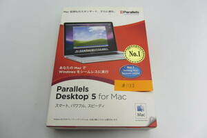 送料無料/格安　＃1188 中古 Parallels Desktop ５ For Mac 仮想　リモート