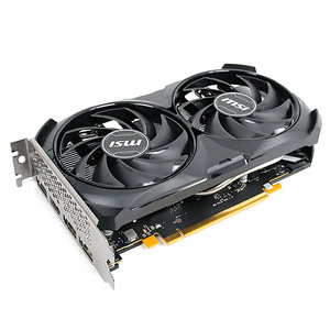 【中古】MSI製グラボ GeForce RTX 4060 VENTUS 2X BLACK 8G OC PCIExp 8GB [管理:1050024385]