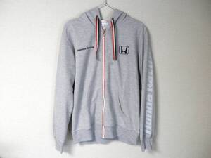 ホンダ・レーシング Honda Racing パーカー Lサイズ グレー 薄手 F1 モータースポーツ hoodie